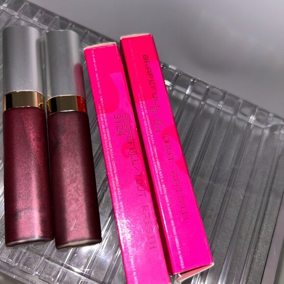 TWO Mary Kay Signature Lip Gloss Grapefull/ Tout Raisin .28 Oz In Box - Picture 3 of 4